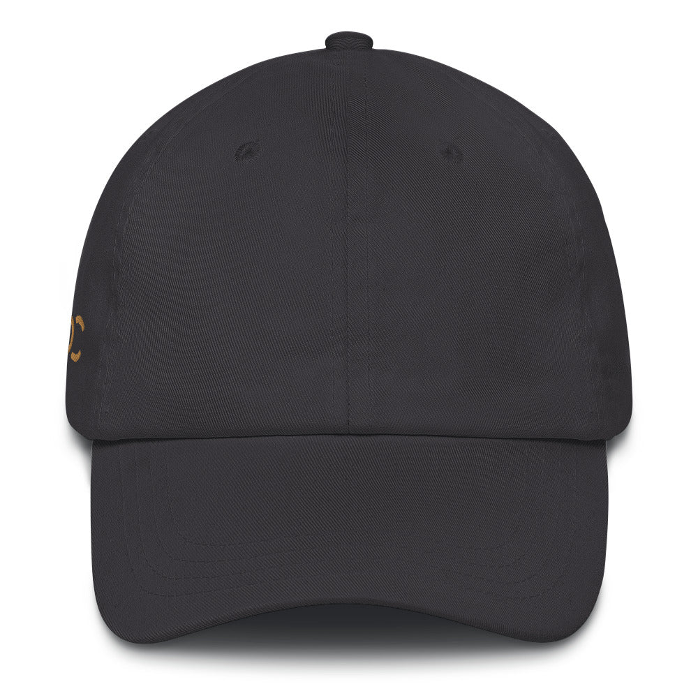 LOC Adjustable Dad Hat w/ Gold Embroidered Logo
