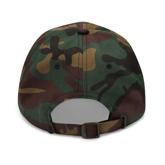LOC Adjustable Dad Hat w/ Gold Embroidered Logo