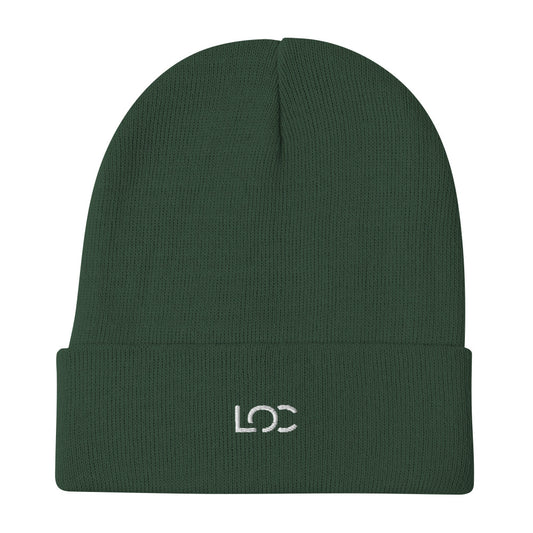LOC Beanie w/ White Embroidered Logo
