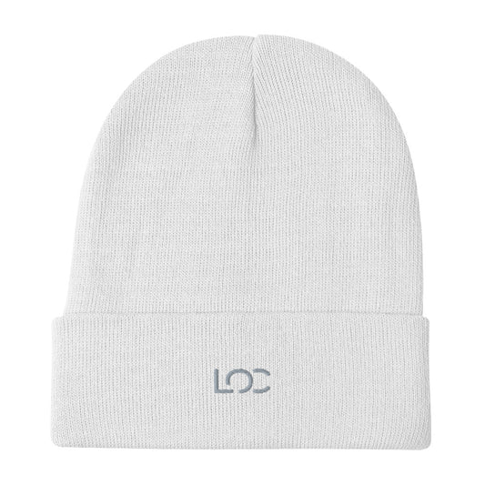 LOC Beanie w/ Grey Embroidered Logo
