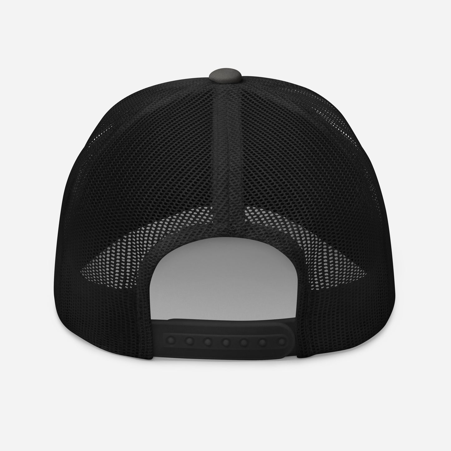LOC Adjustable Trucker Cap w/ Black Embroidered Logo