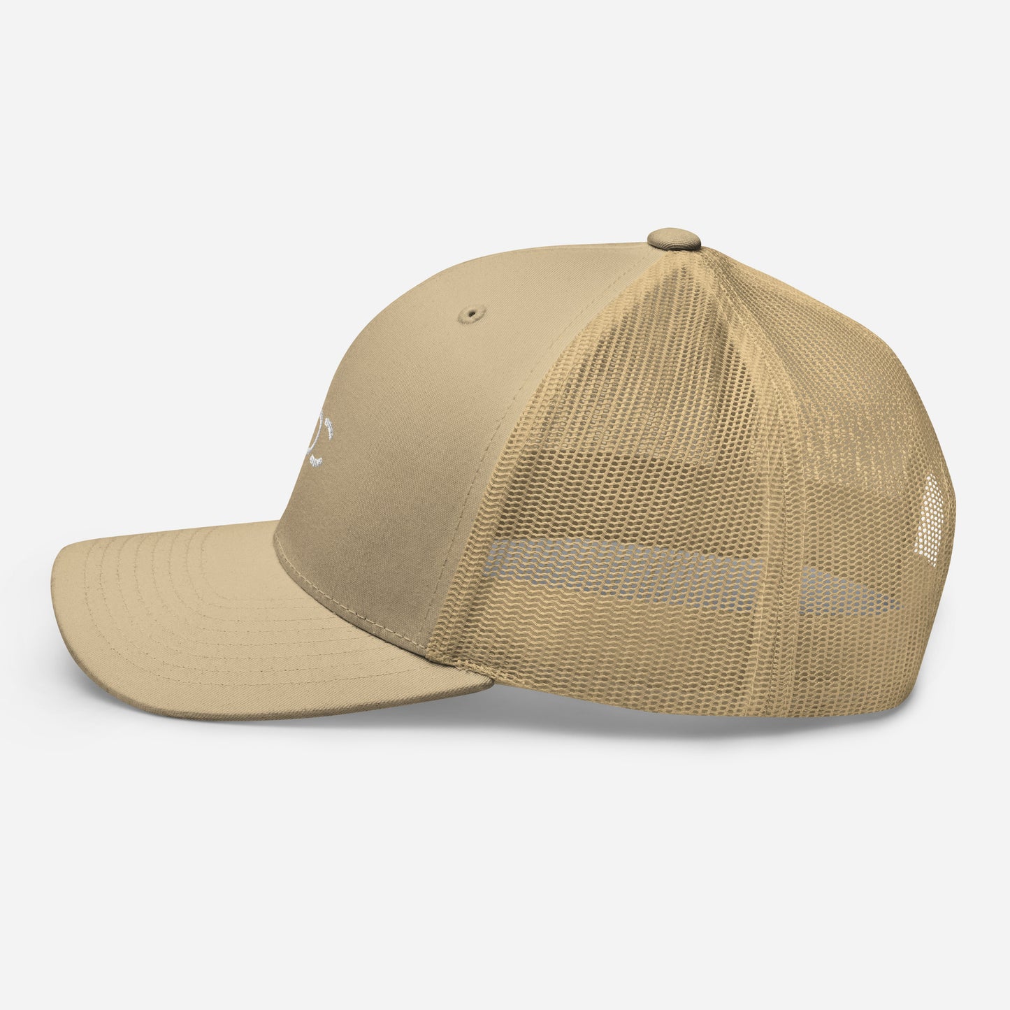 LOC Adjustable Trucker Cap w/ White Embroidered Logo