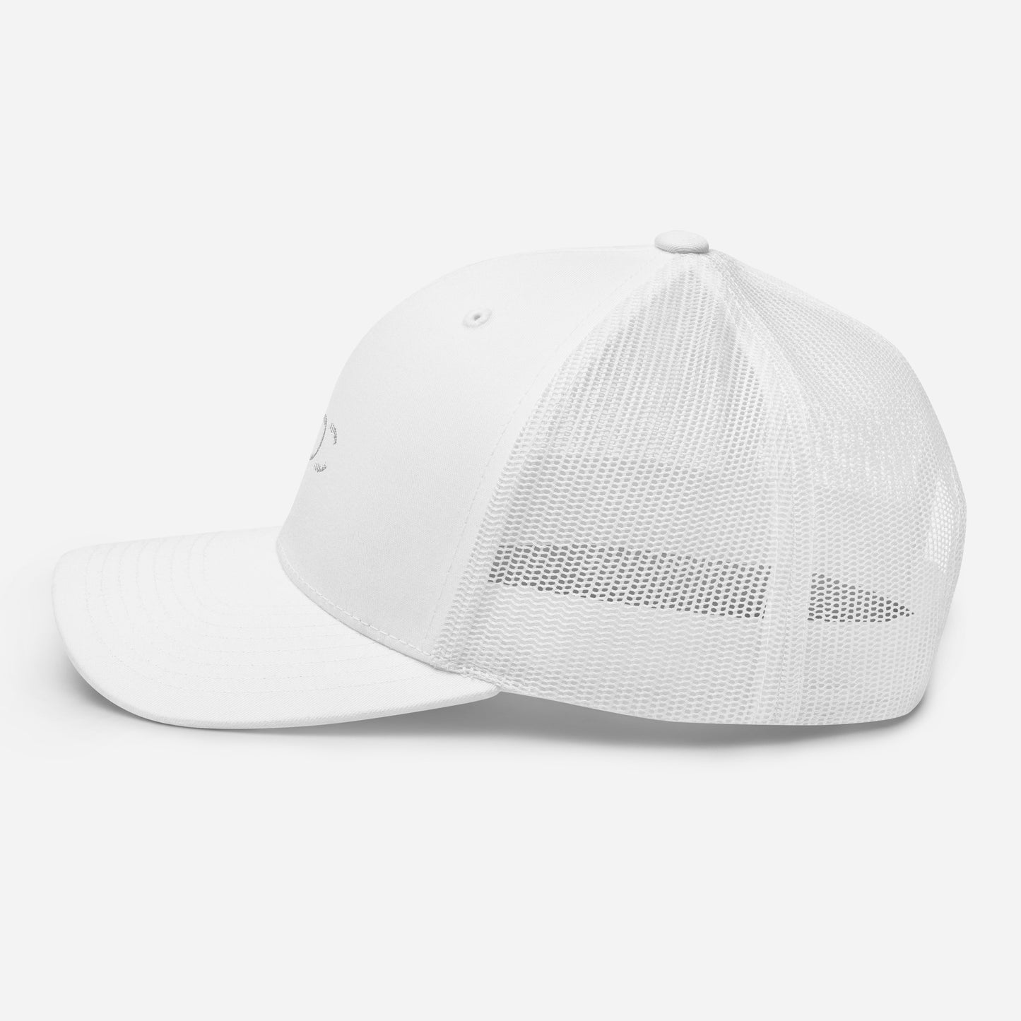 LOC Adjustable Trucker Cap w/ White Embroidered Logo